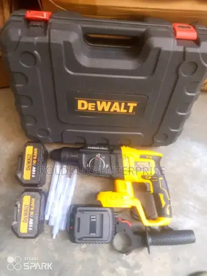 118 Volt Dewalt Heavy Duty Rechargable Rotary Hammer Machine