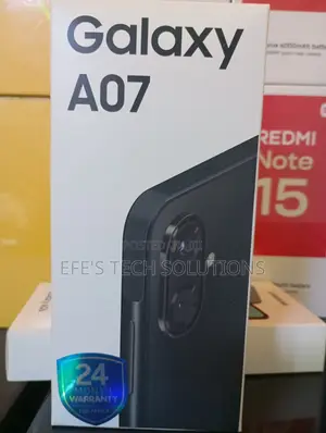 New Samsung Galaxy A07 128 GB Black
