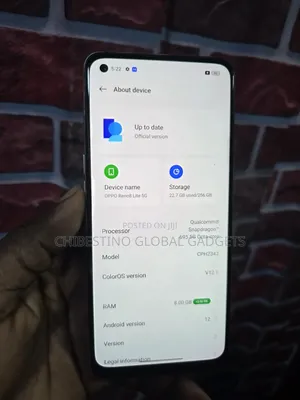 Oppo Reno8 Lite 128 GB Black