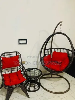 Royal Swing Chairs With Table and Chair
