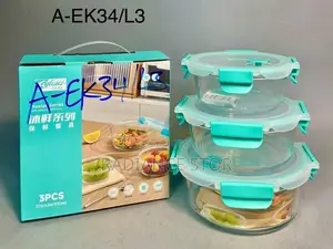 3in1 Borosilicate Storage Container