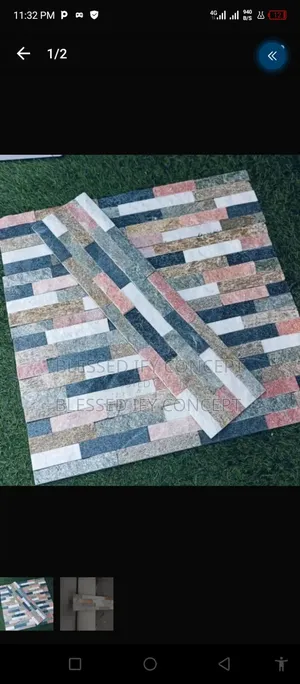 Stone Marble Good For, Fence, Pillars, Outside Wall and Tv Console