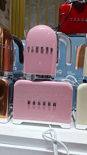 2 in 1 Uakeen Electric Kettle and Electric Toaster