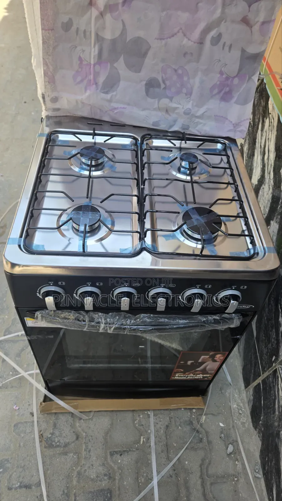 Kenstar 60by60 Burner Gas Cooker