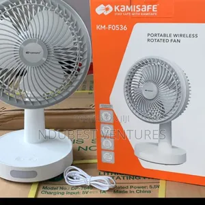 Rechargeable Table Fan
