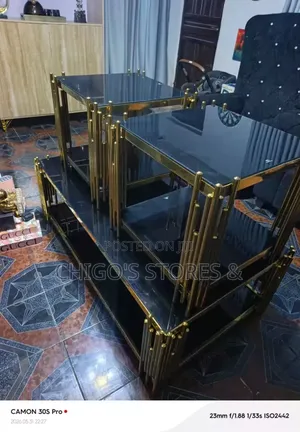 Foreign Glass Table Set