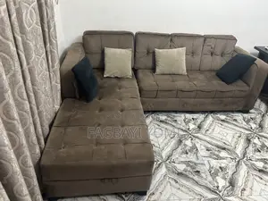 5 Seater L-Shape Sitting Room Couch/Sofa
