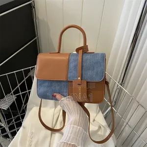 Square Stitching Texture Handbag 