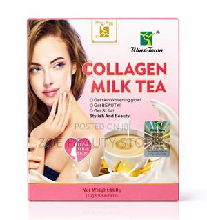 Wins Town Collagen Milk Tea (10 Sachets) {Wholesale and Retail}