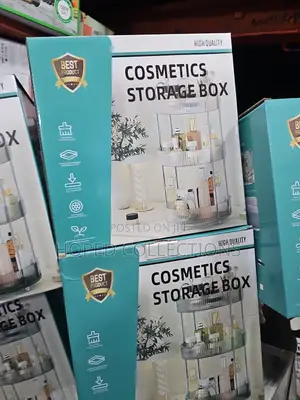 Rotating Cosmetics Storage Box