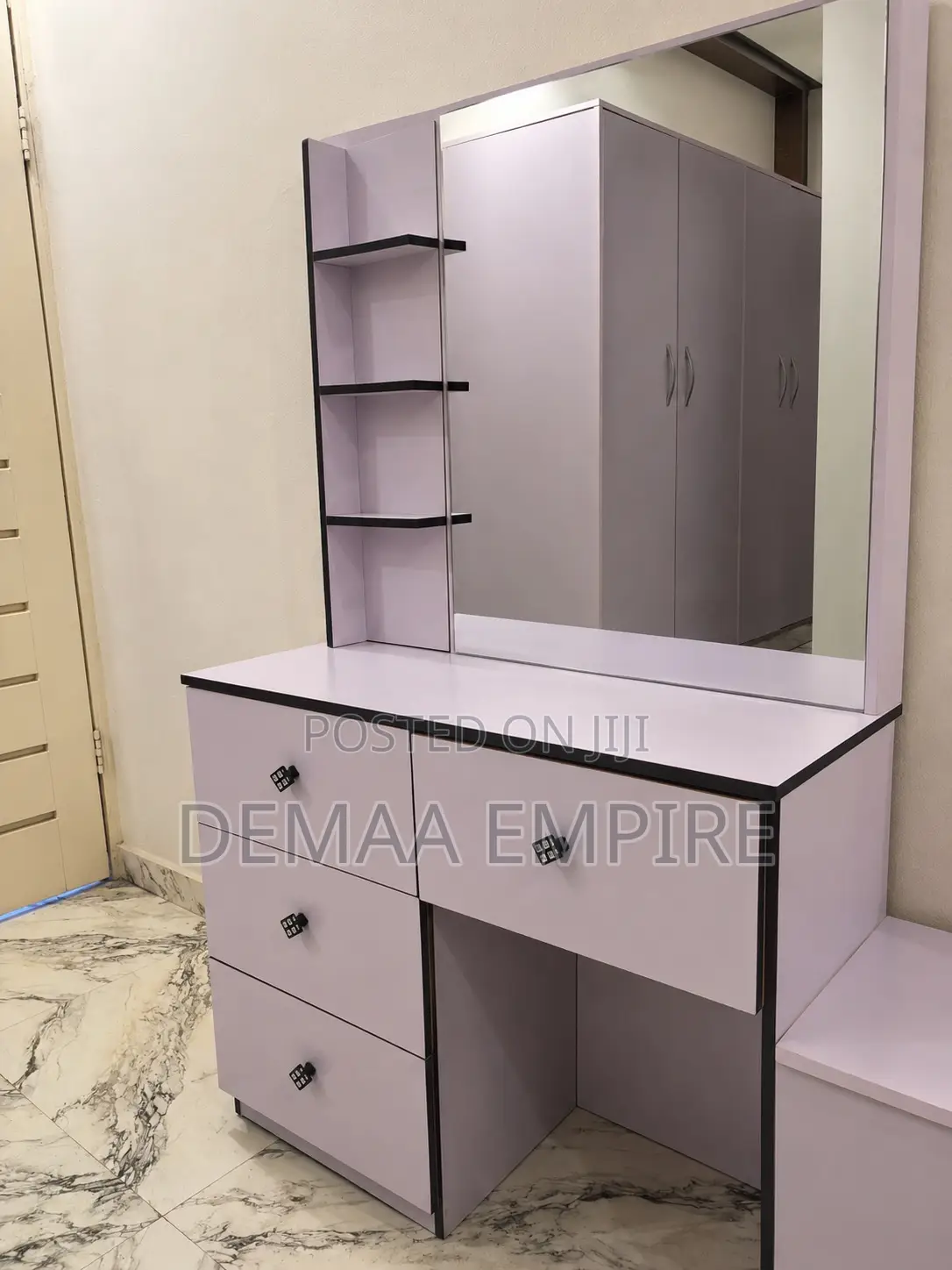 Vanity Table and Mirror