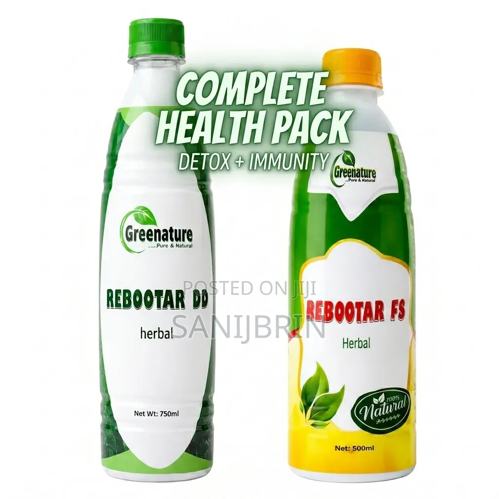 Rebootar Dd + Rebootar Fs Combo - Full Body Detox Immune Shield