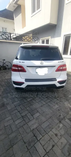 Mercedes-Benz M Class ML 63 AMG 2012 White