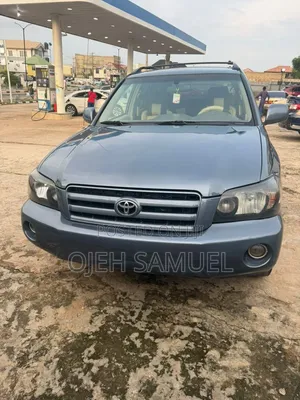 Toyota Highlander V6 2006 Blue