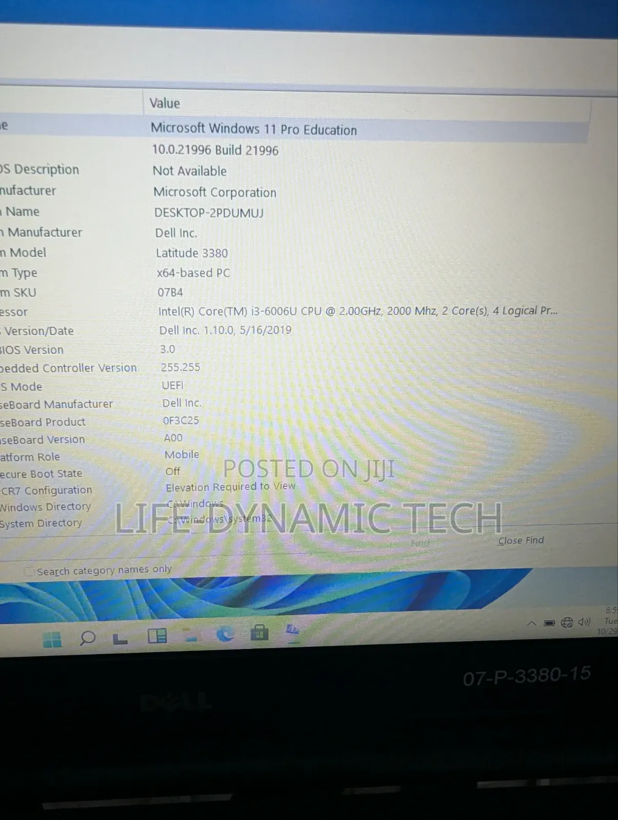 Laptop Dell Latitude 3390 8GB Intel Core i3 SSD 128GB