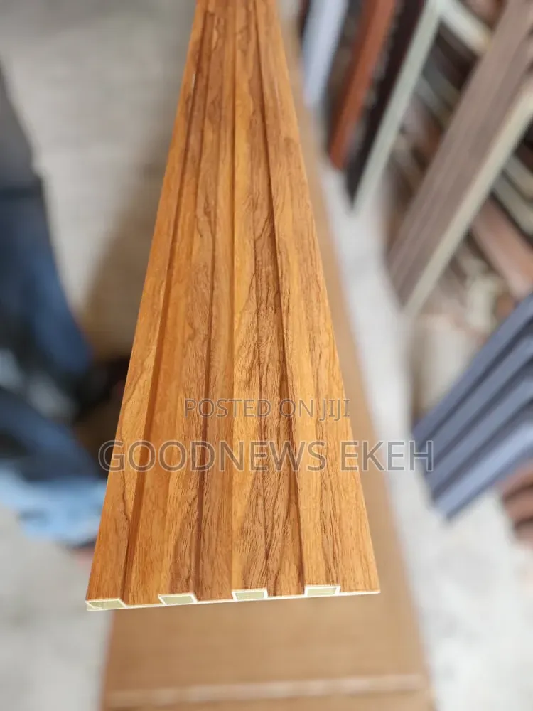 Fluted Panel Wooden Color