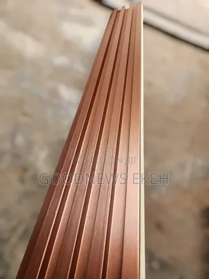 Fluted Panel Wooden Color