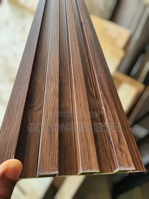Fluted Panel Wooden Color