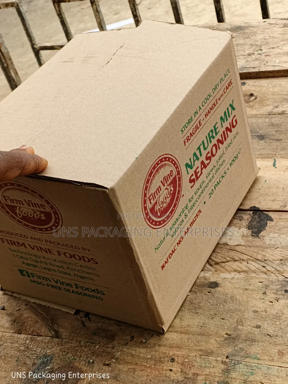 Two Color Screen Printed Carton Boxes