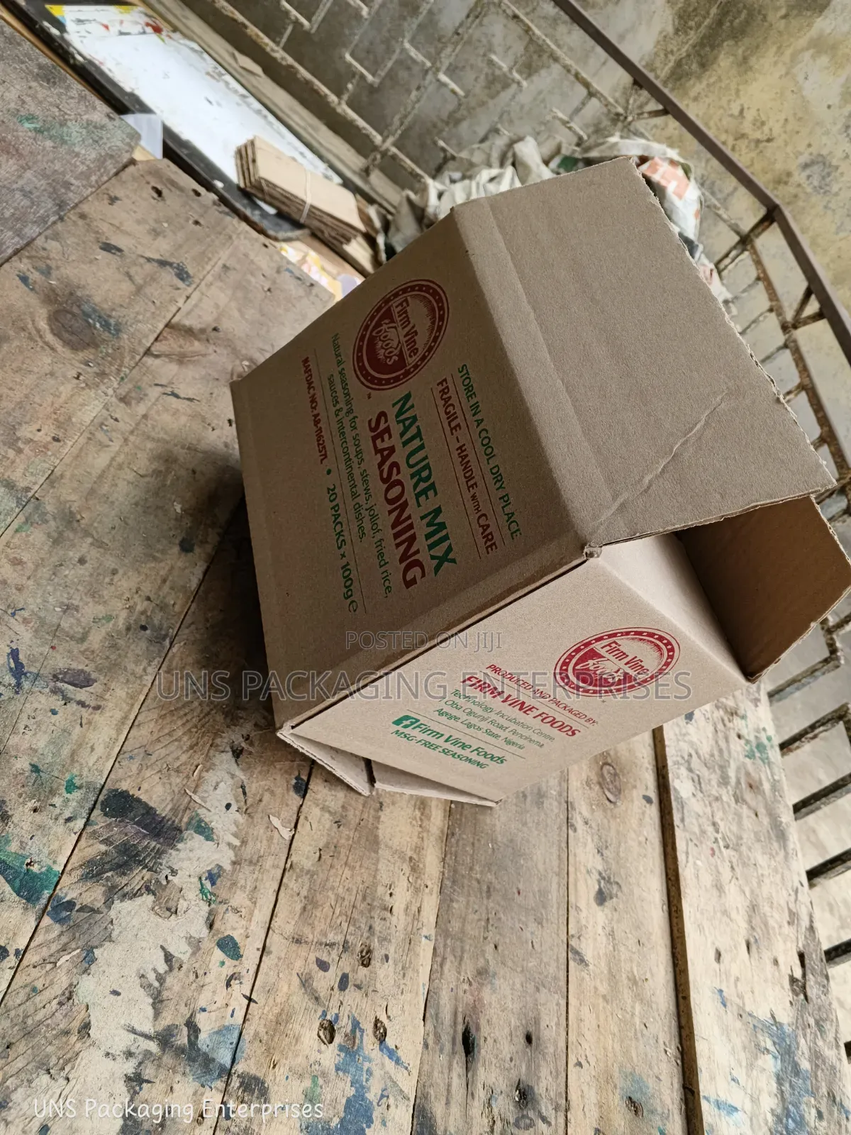 Two Color Screen Printed Carton Boxes