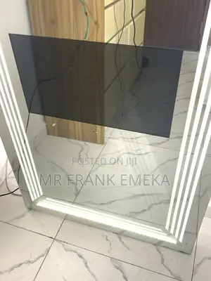 Salon Mirror With TV and Led Light