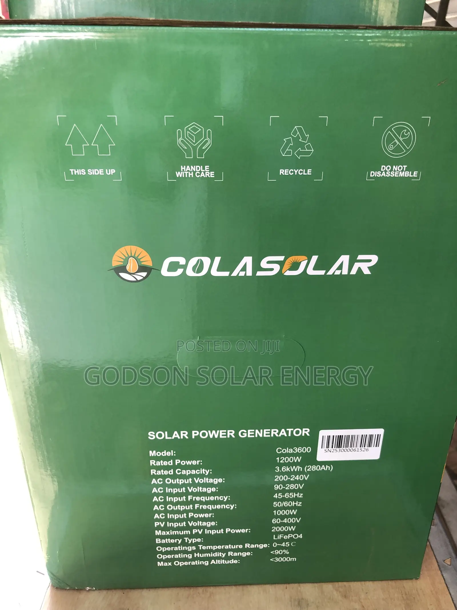 Colasolar Generator