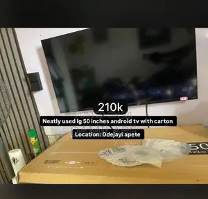 Neatly Used Ig 50 Inches Android Tv With Carton