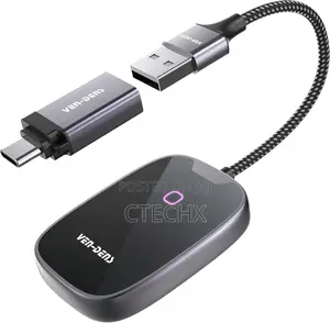 Ven-Dens Wireless Carplay Adapter Dongle for iPhone Ios 10+ Plug Play
