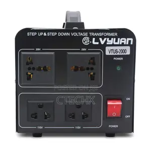 Cantonape Voltage Transformer Converter 2000 Watt Step Up/Down Convert