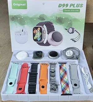 D99 Plus Smart Watch Set With Speaker