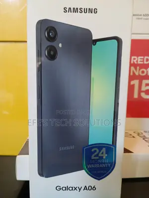 New Samsung Galaxy A06 128 GB Black