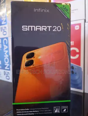 New Infinix Smart 20 64 GB Black