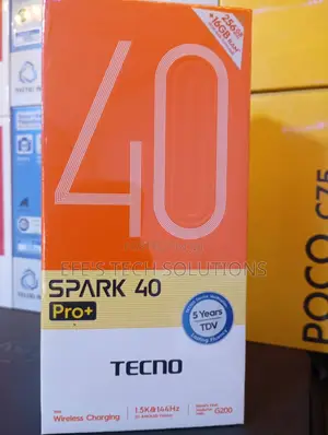 New Tecno Spark 40 Pro+ 256 GB White