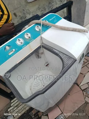 Relatively New 10kg Twin Tub Washing Machine for Sale at Bodija, Ibadan