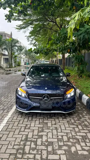 Mercedes-Benz C-Class C 450 AMG 4MATIC (W205) 2016 Blue