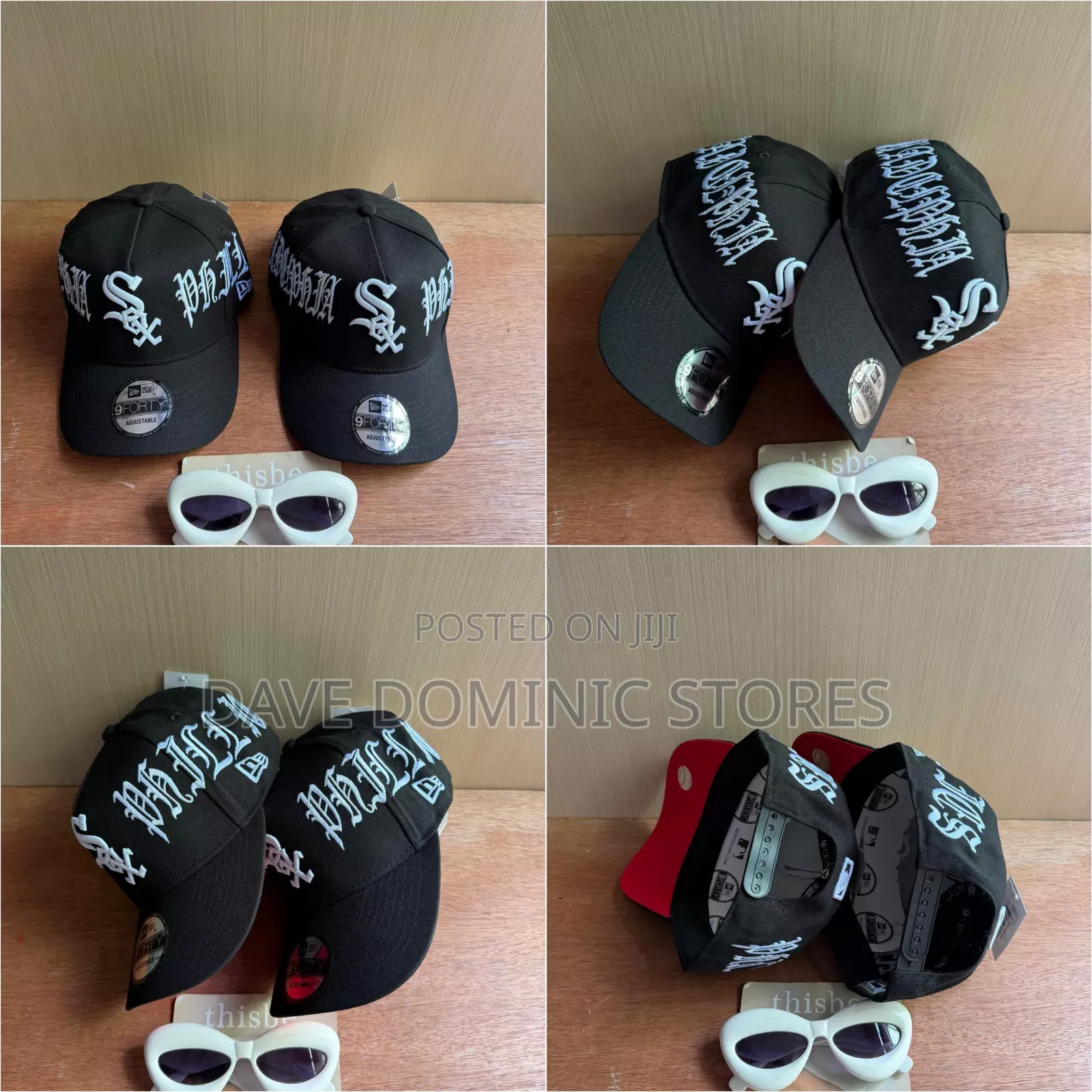 Sox Caps Available in All Head Sizes