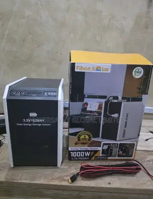 1000w Inverter + 2000wh Battery Solar Generator