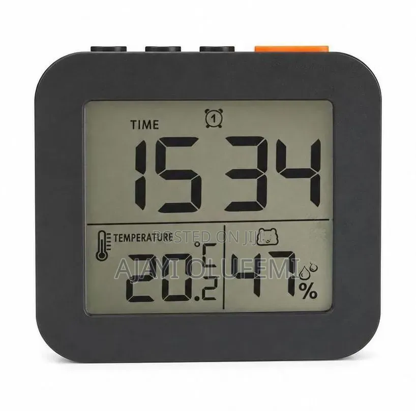 Digital Alarm / Temperature Humidity Display Clock.