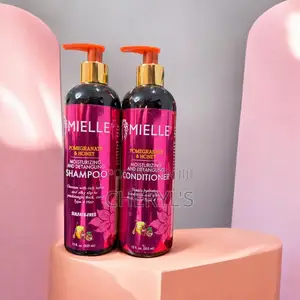 Mielle Honey Moisturizing Detangling Shampoo Conditioner.