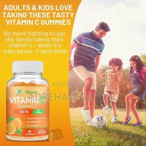 Vitamin C Gummies(Support Immune System) 60pc Gummies in a Bottle