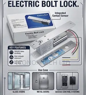 Fail Safe 5wire Electric Drop Bolt Lock With Status Sensor 12v Mortis