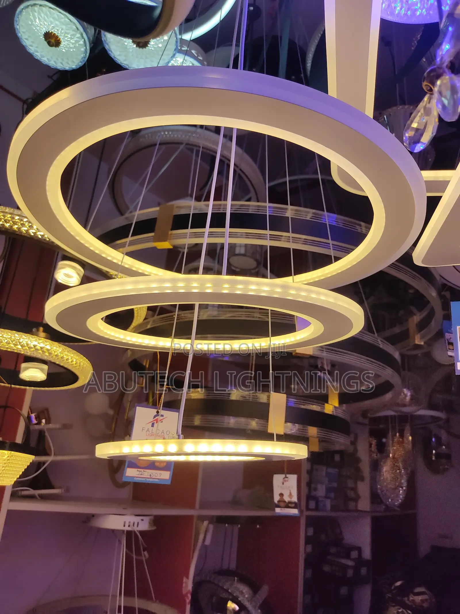 3ring Led Chandelier