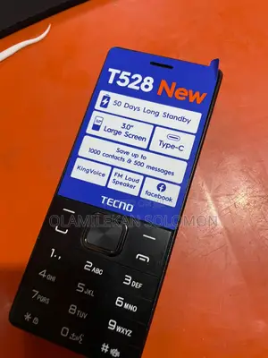 New Tecno T528 Black
