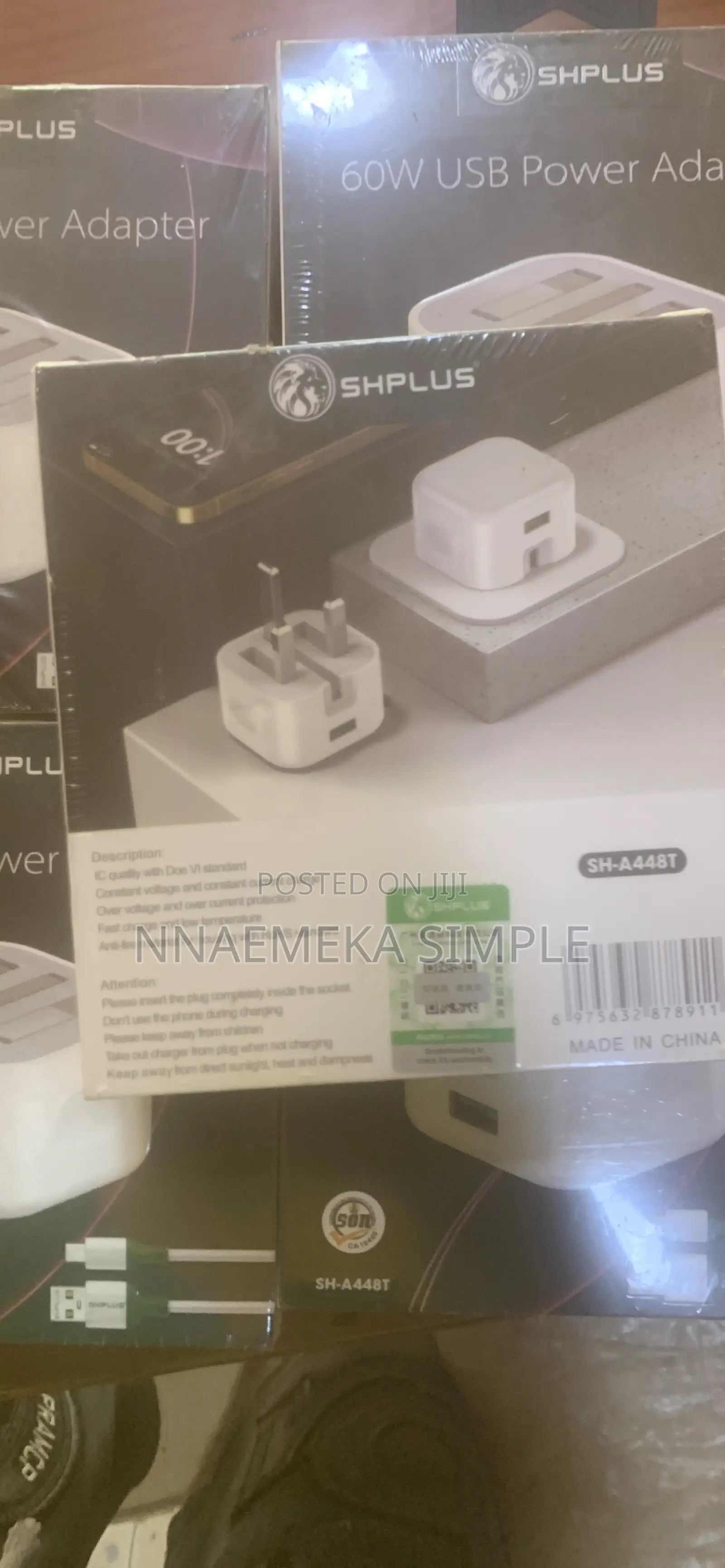 Shplus 60w Usb Power Adapter