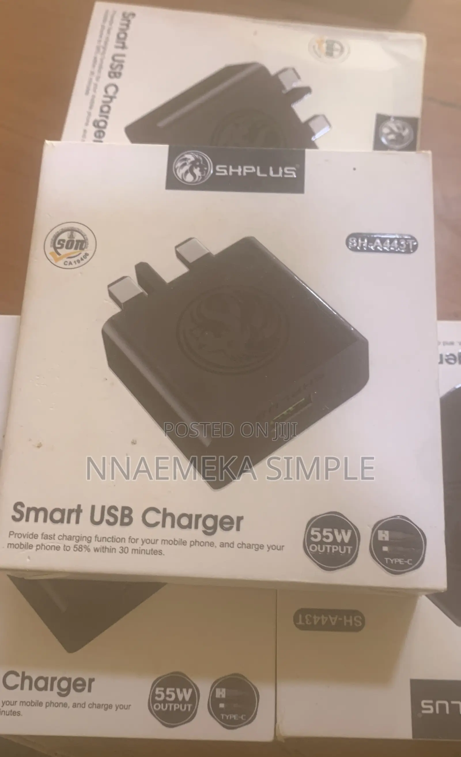Shplus Smart Usb Charger 55w Type C