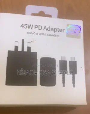 45w Pd Adapter Usb-C to Usb-C Cable (5a)