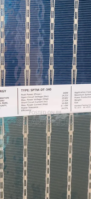 Biefacial High Efficiency Solar Pannels
