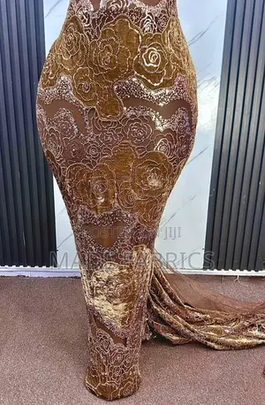 Handbeaded Velvet Lace