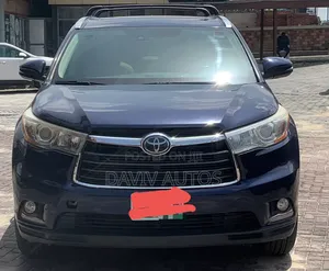 Toyota Highlander Limited V6 4x4 (3.5L 6cyl 6A) 2016 Blue