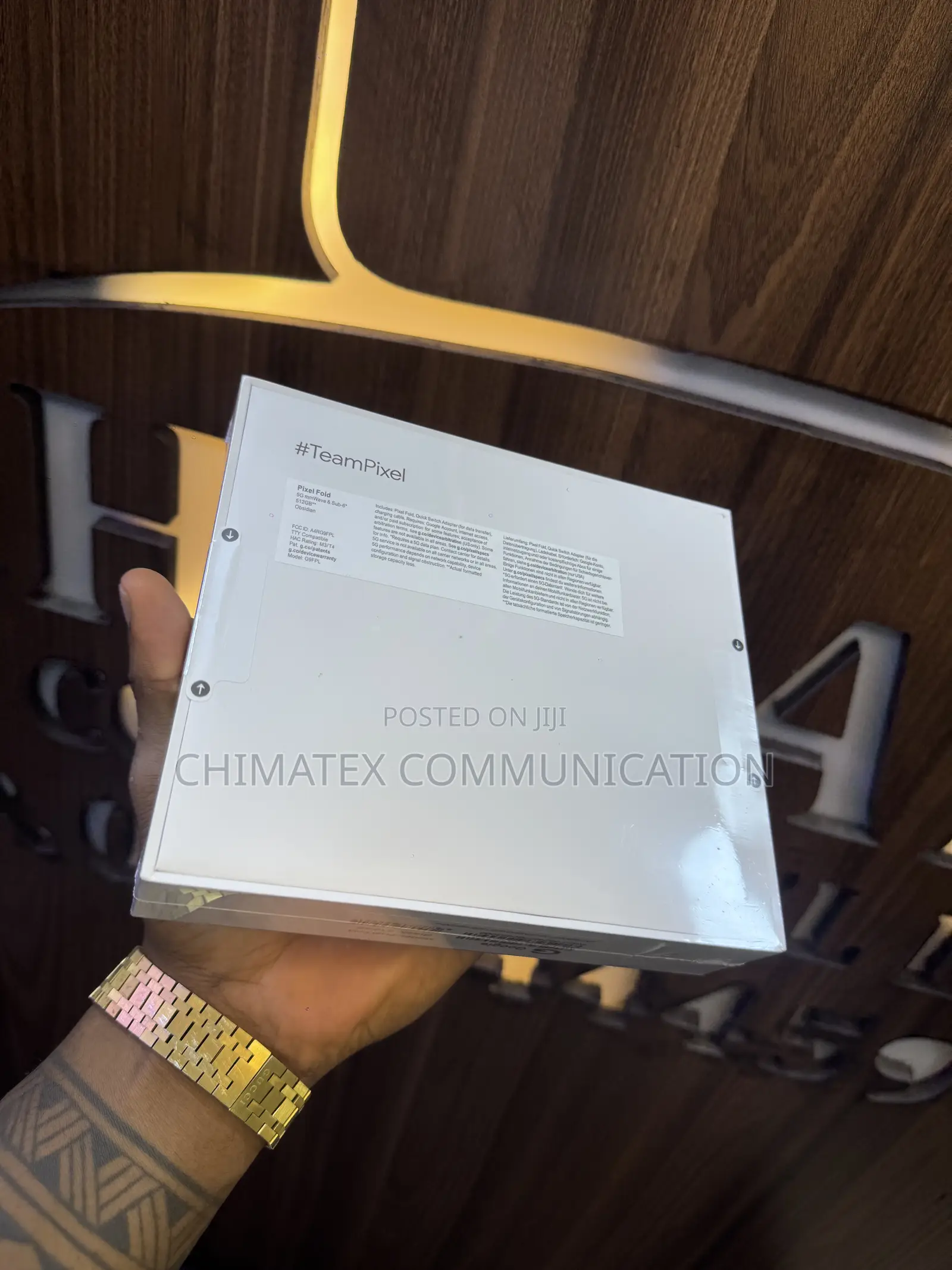 New Google Pixel Fold 512 GB Black